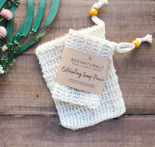 Natural Sisal Soap Saver Pouch